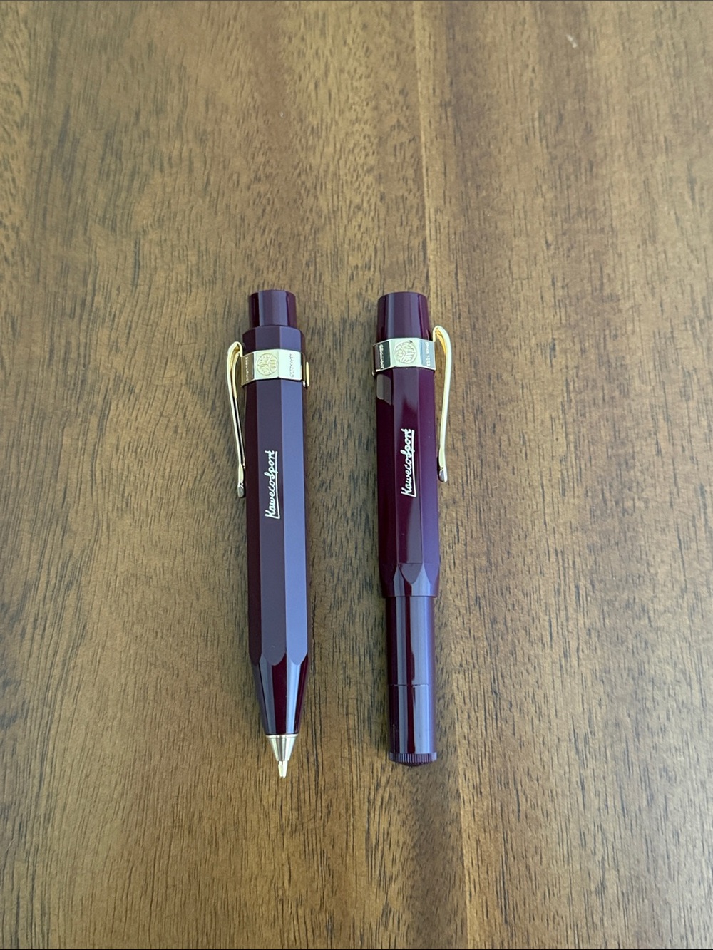 Kaweco Sport Ballpoint Pen + Pencil (Burgundy)